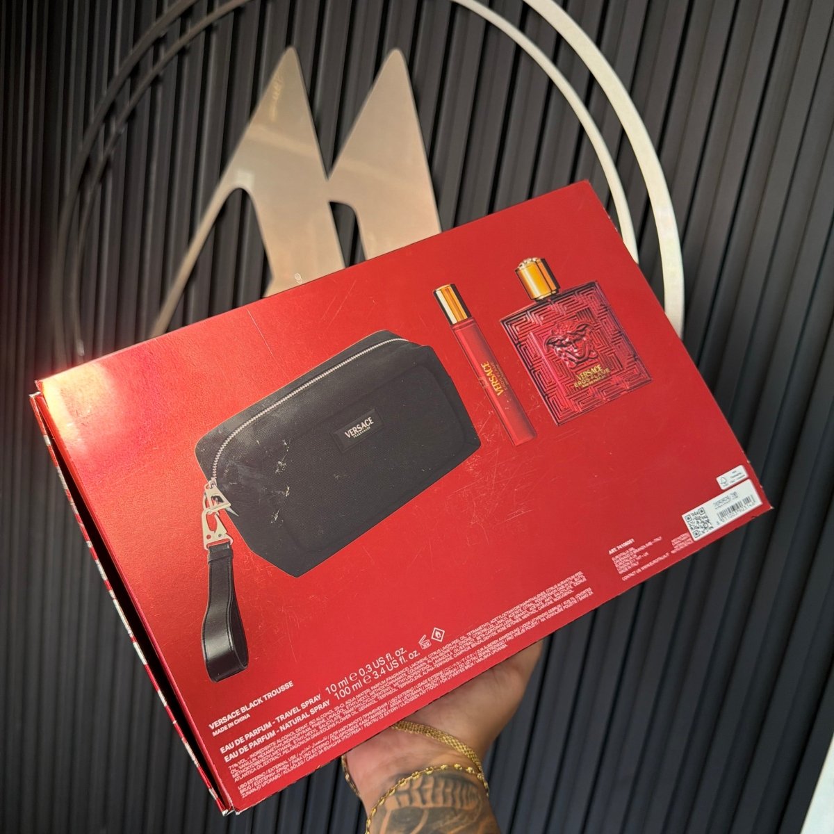 ESTUCHE VERSACE EROS FLAME 3 PIEZAS - Perfumería Millennio