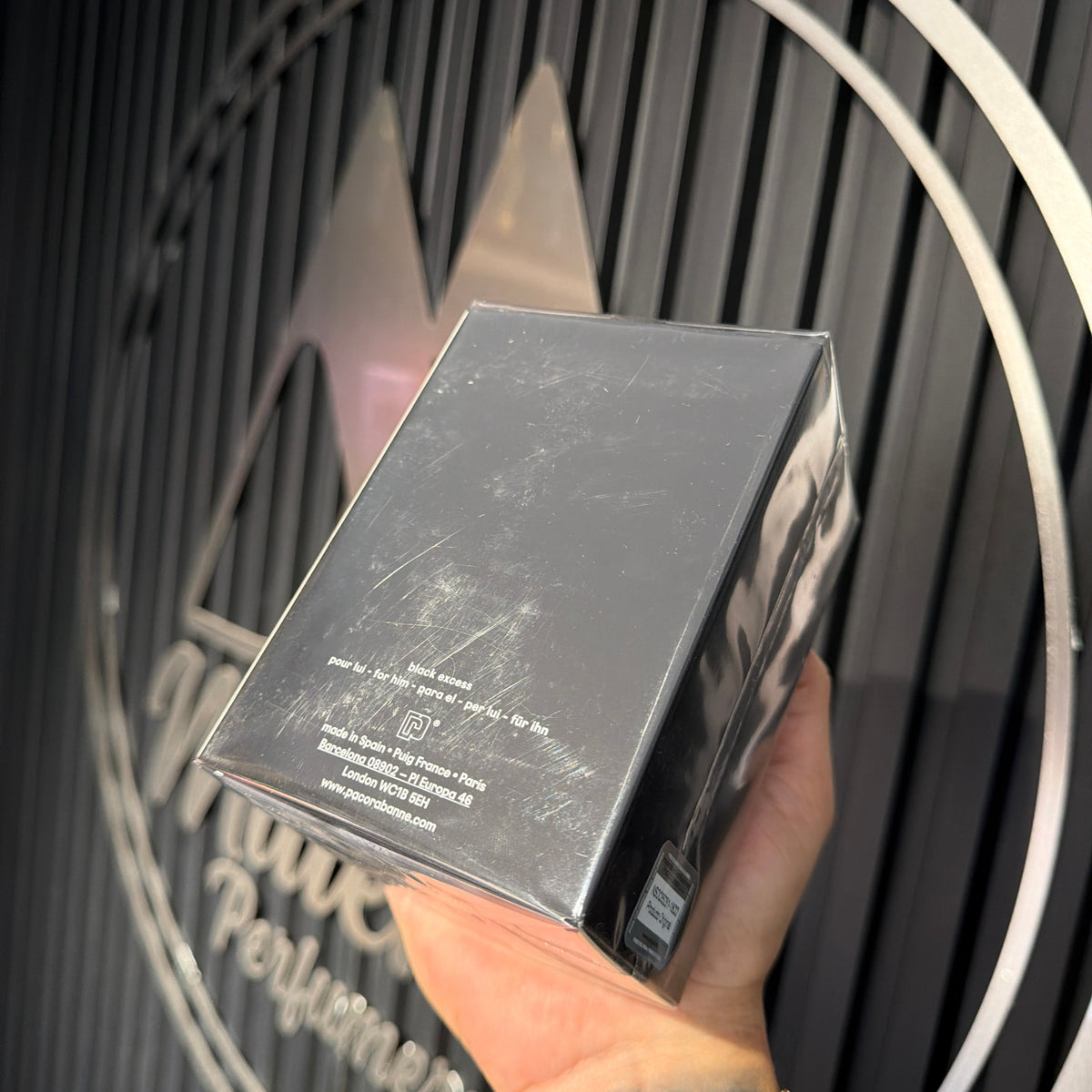 Black XS Paco Rabanne Eau de Toilette 100ml - Perfume Hombre Amaderado