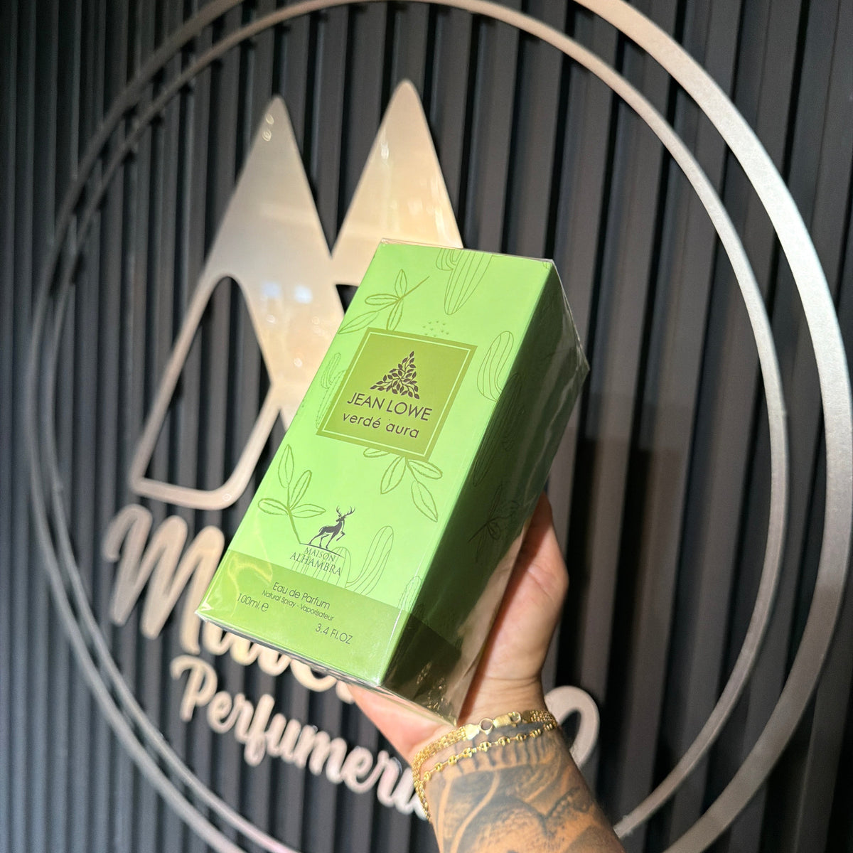 PERFUME MAISON ALHAMBRA JEAN LOWE VERDE AURA
