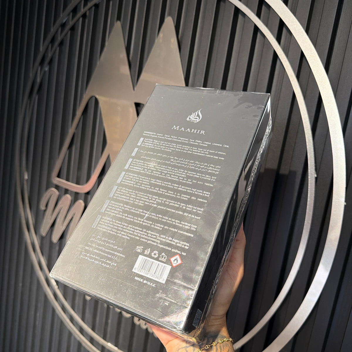 PERFUME LATTAFA MAAHIR BLACK EDITION (ALTERNATIVA TERRONI ORTO PARISI)