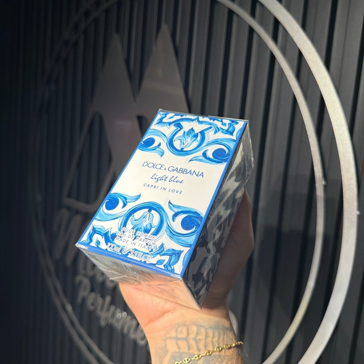 PERFUME DOLCE & GABBANA LIGHT BLUE CAPRI IN LOVE POUR HOMME - Perfumería Millennio