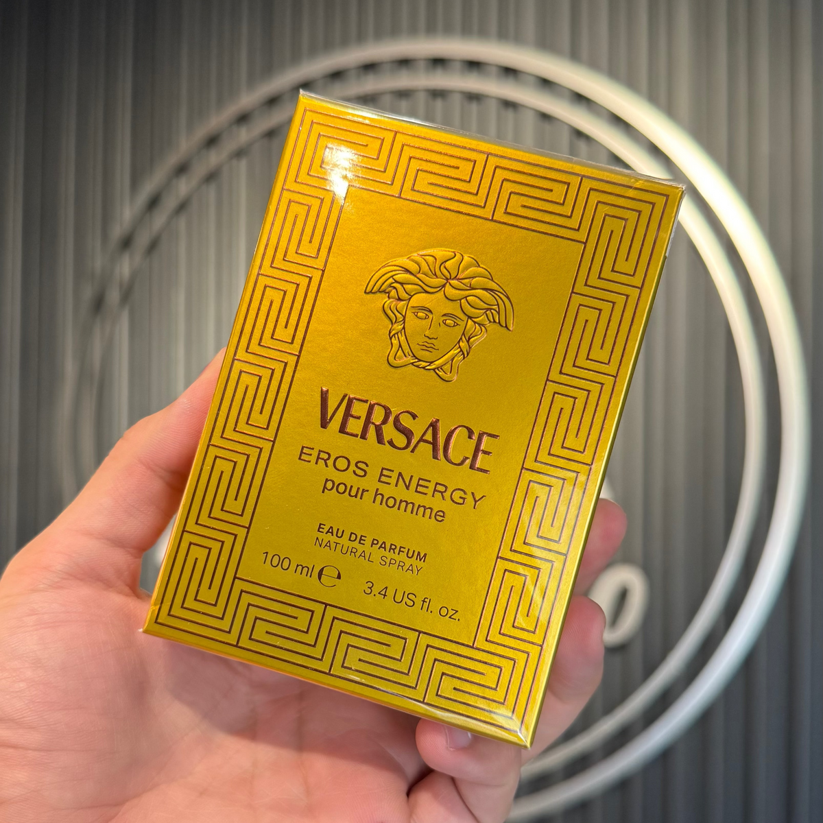 Versace Eros Energy EDP - Perfume masculino con pimienta rosa, pachulí y almizcle