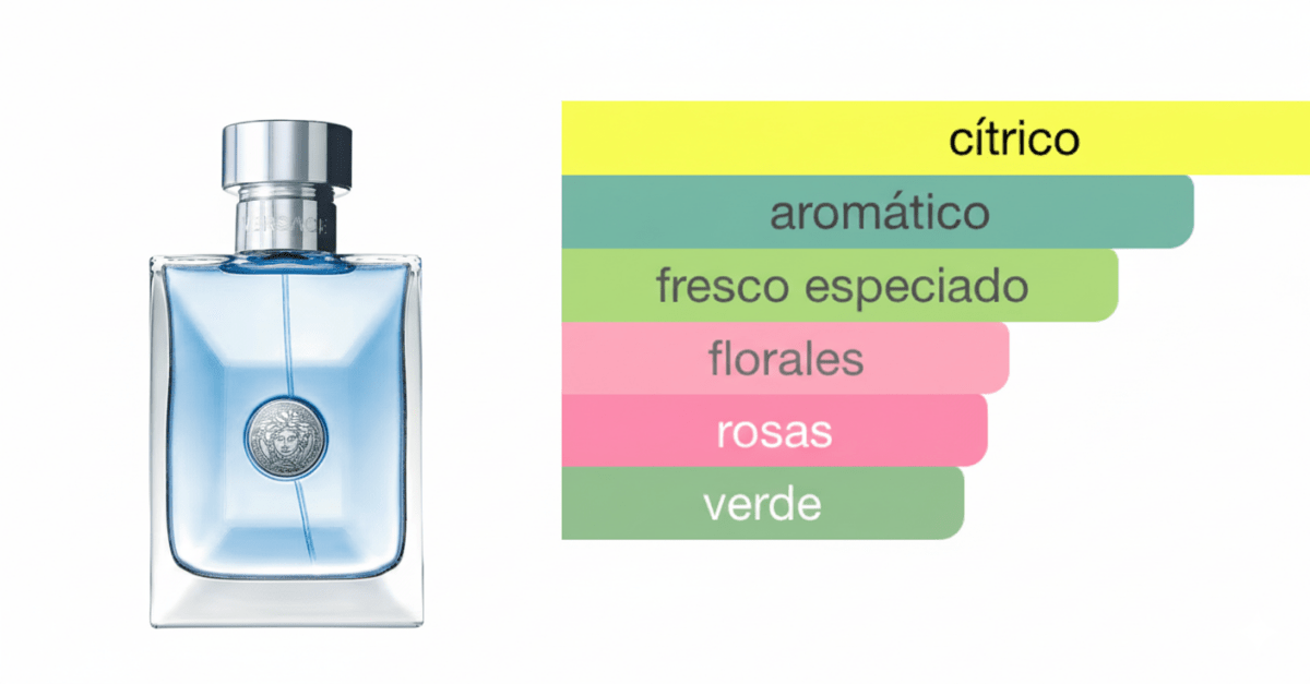 PERFUME VERSACE POUR HOMME - Perfumería Millennio