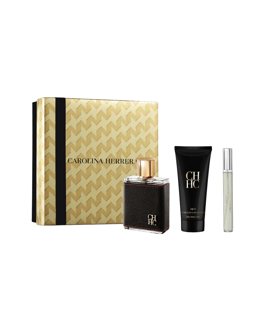 Estuche CH Men Carolina Herrera Eau de Toilette 100ml - Set 3 piezas hombr