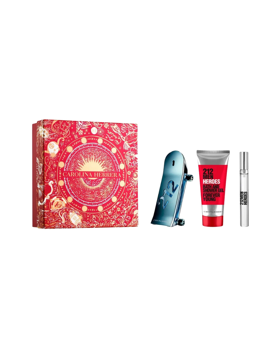 ESTUCHE CAROLINA HERRERA 212 HEROES