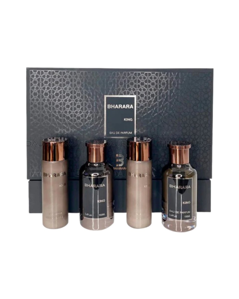 ESTUCHE BHARARA KING SET X4 - Perfumería Millennio