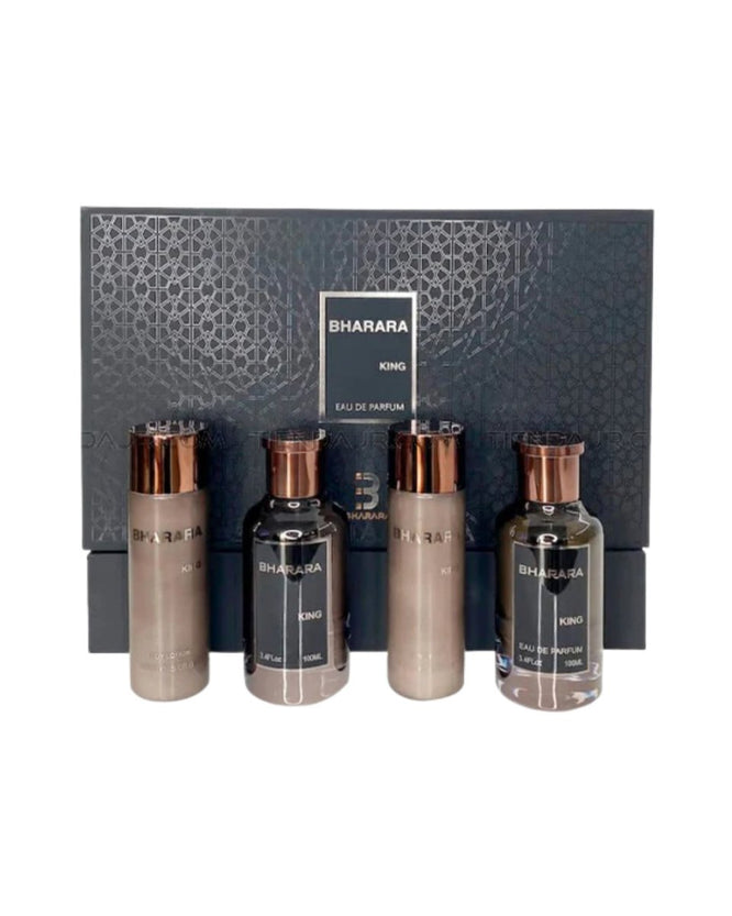 ESTUCHE BHARARA KING SET X4 - Perfumería Millennio