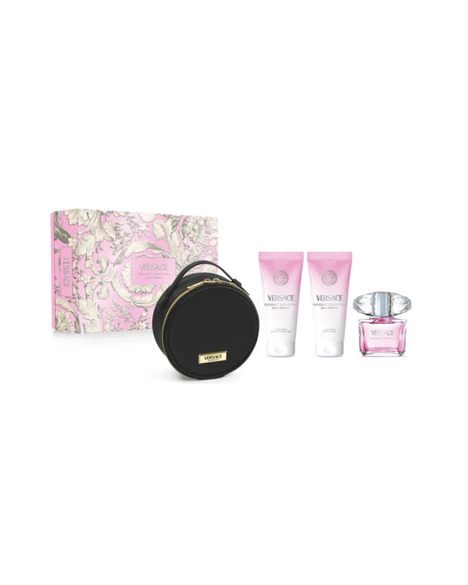 ESTUCHE VERSACE BRIGHT CRYSTAL 4 PIEZAS - Perfumería Millennio