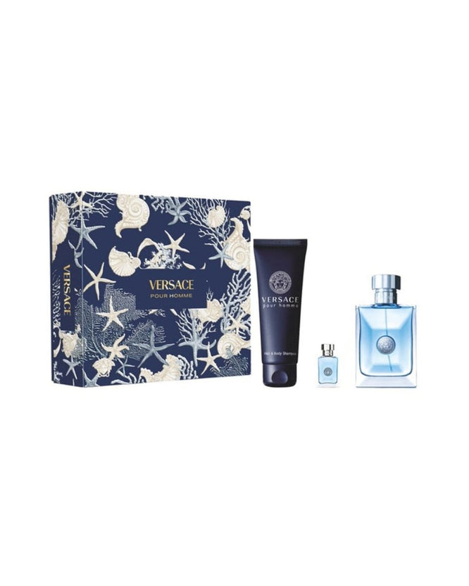 ESTUCHE VERSACE POUR HOMME 3 PIEZAS - Perfumería Millennio