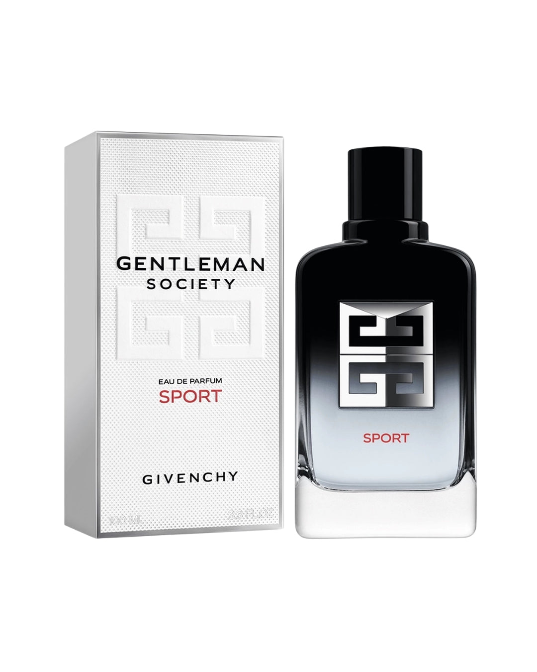 Gentleman Society Sport Givenchy Eau de Parfum 100ml - Vista posterior del frasco