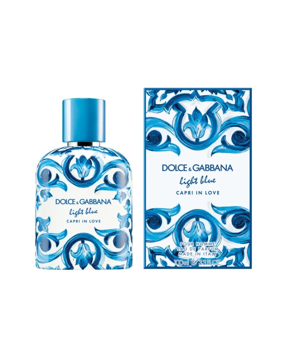 PERFUME DOLCE & GABBANA LIGHT BLUE CAPRI IN LOVE POUR HOMME - Perfumería Millennio