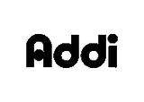 Logo de Addi (negro), medio de pago aceptado