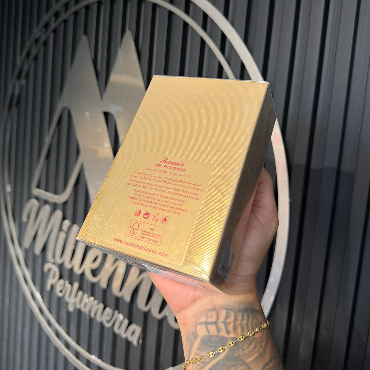 PERFUME RASASI HAWAS LAVA GOLD