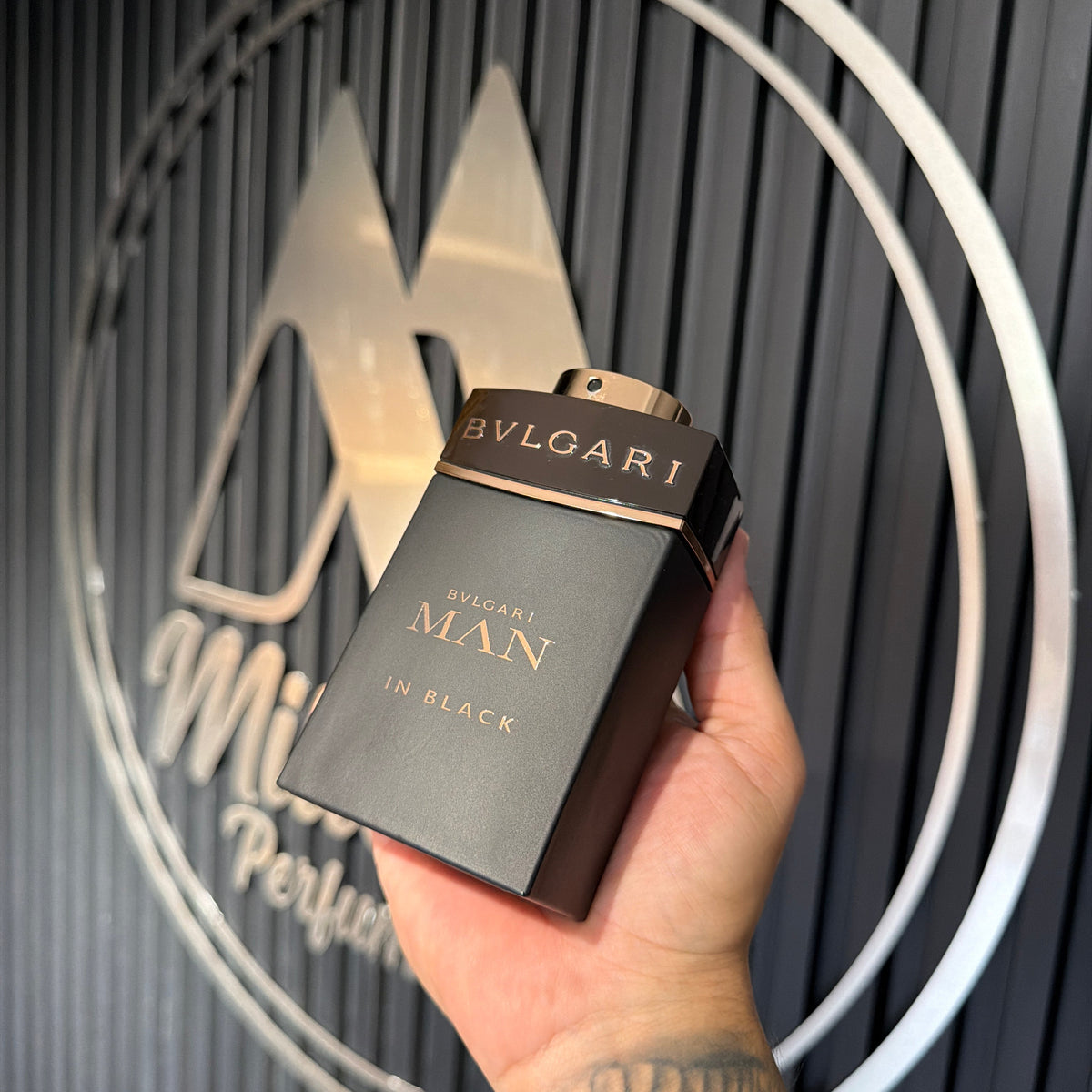 PERFUME BVLGARI MAN IN BLACK