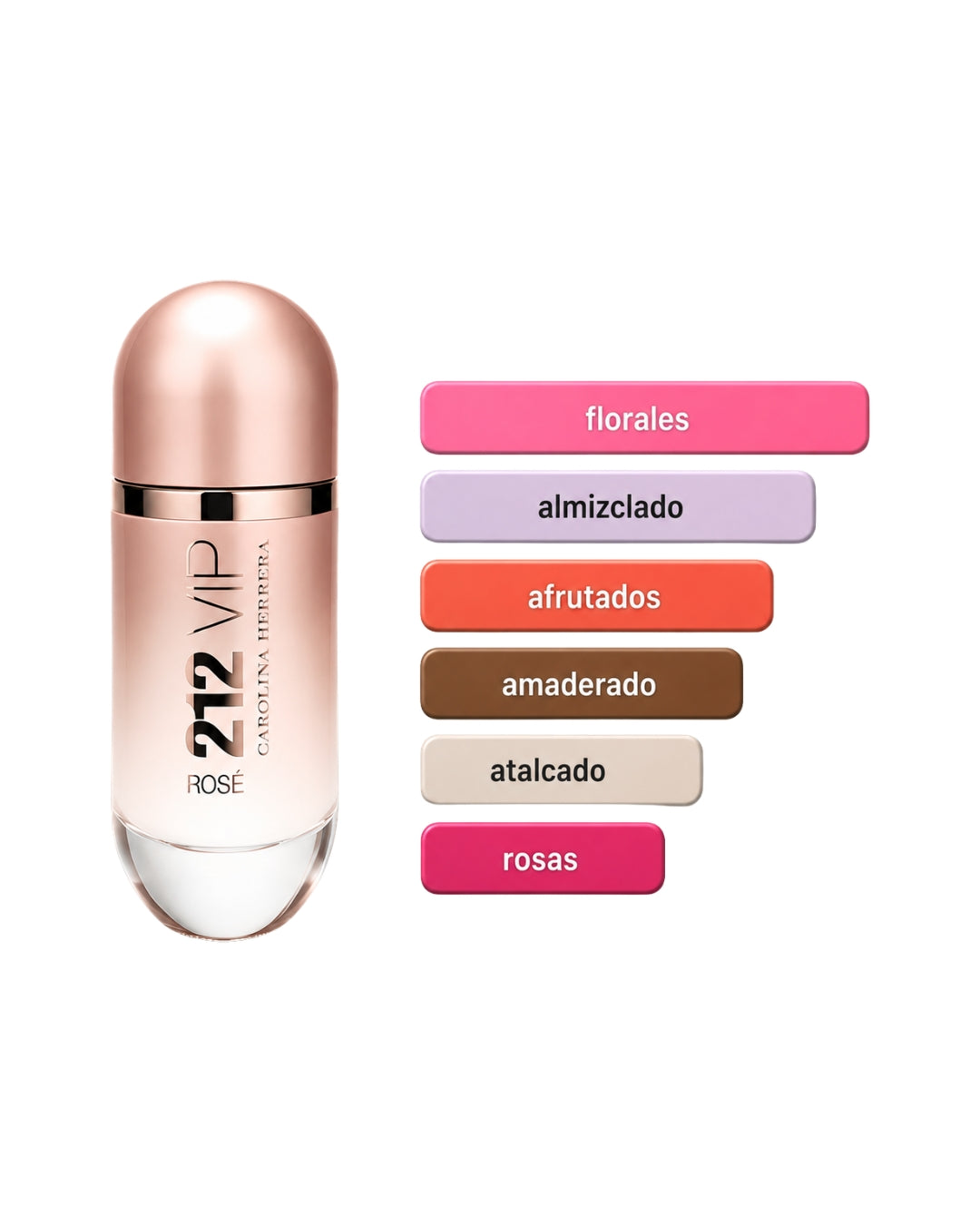 PERFUME CAROLINA HERRERA 212 VIP ROSE