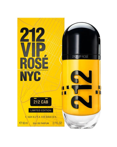 PERFUME CAROLINA HERRERA 212 VIP ROSE CAB