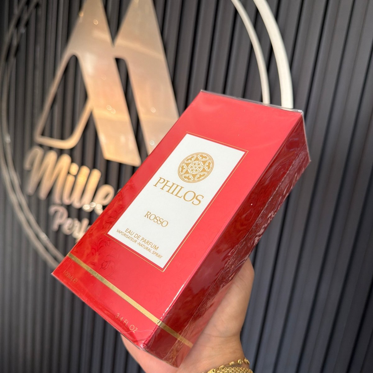 PERFUME MAISON ALHAMBRA PHILOS ROSSO (ALTERNATIVA BACCARAT ROUGE 540) - Perfumería Millennio