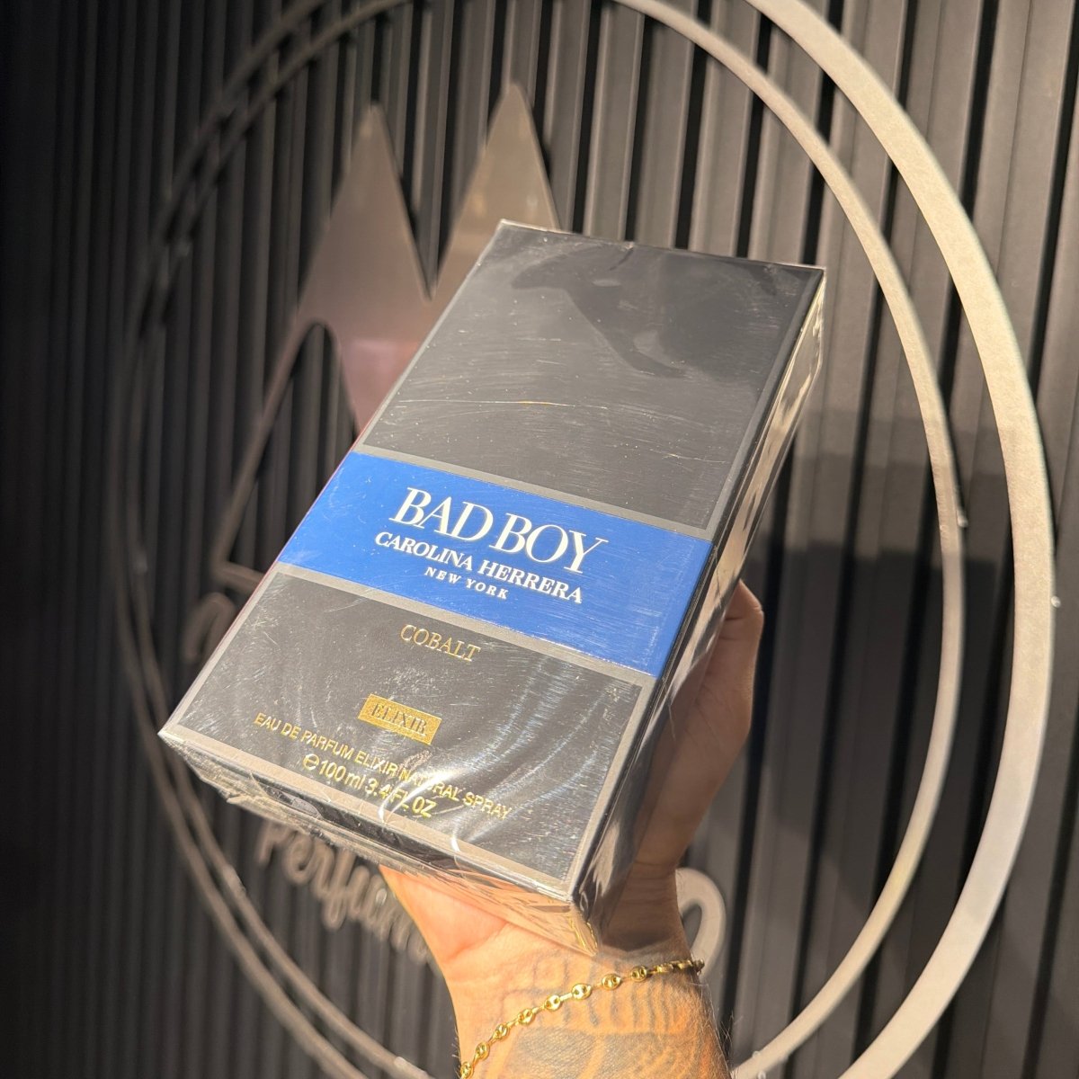 PERFUME CAROLINA HERRERA BAD BOY COBALT ELIXIR - Perfumería Millennio