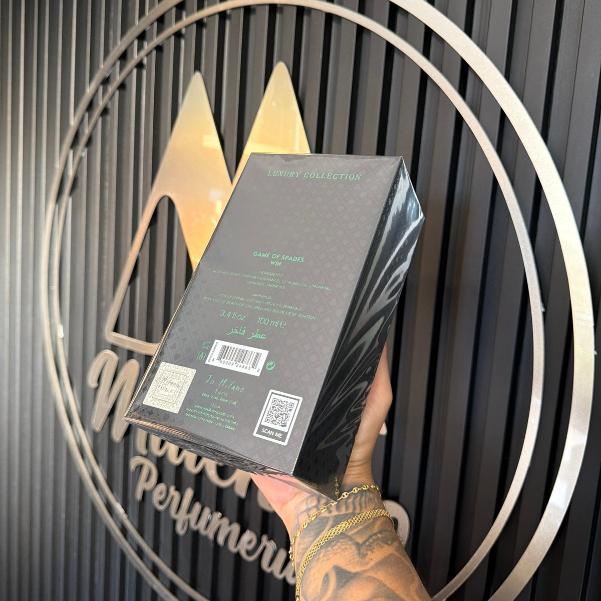 PERFUME JO MILANO GAME OF SPADES WIN