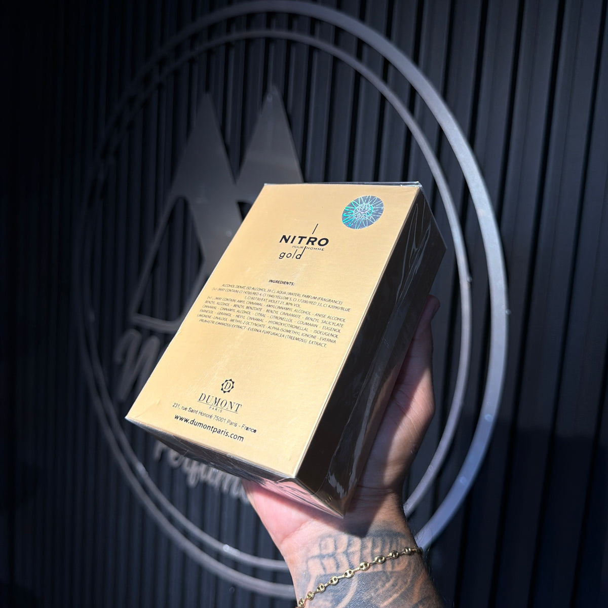 PERFUME DUMONT NITRO GOLD