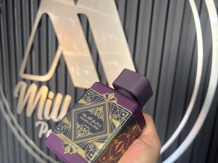 Lattafa Amethyst fragancia árabe oud Colombia