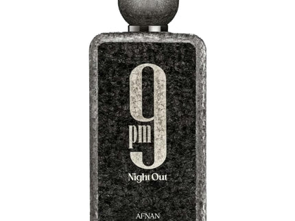 Perfume 9 PM Night Out Afnan EDP 100ml frasco oriental especiado unisex sofisticado