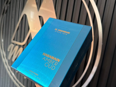 PERFUME AL HARAMAIN AMBER OUD AQUA DUBAI - Perfumería Millennio