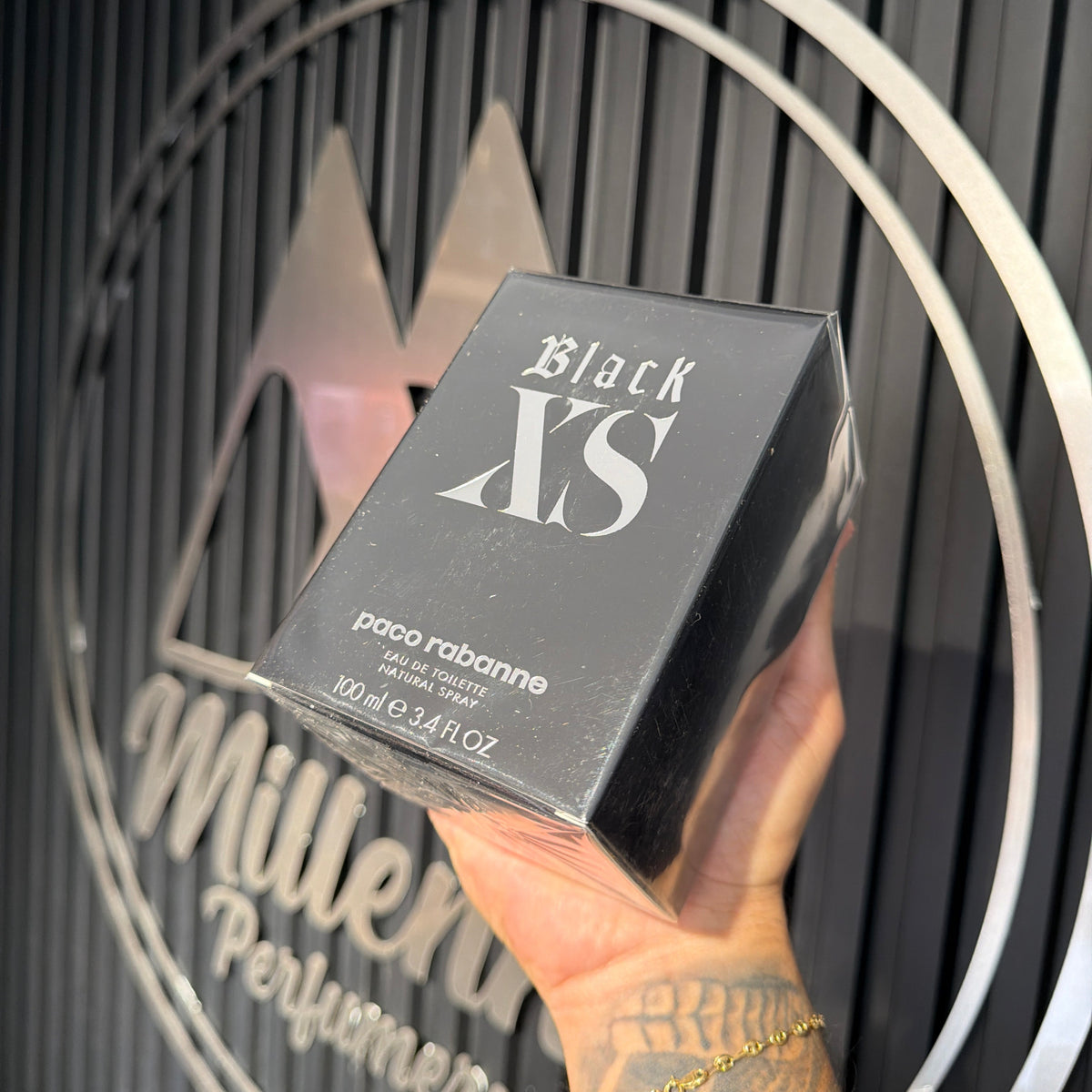 Black XS Paco Rabanne Eau de Toilette 100ml - Perfume Hombre Amaderado 