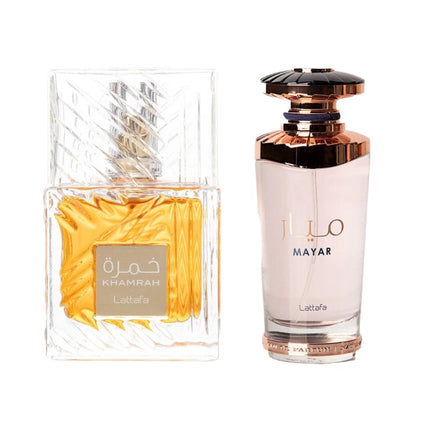 COMBO LATTAFA KHAMRAH + MAYAR - Perfumería Millennio
