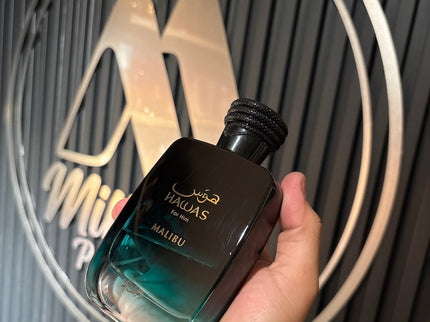 Rasasi Hawas Malibu EDP 100ml perfume unisex fresco frutal Colombia