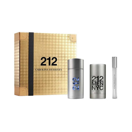 ESTUCHE CAROLINA HERRERA 212 MEN