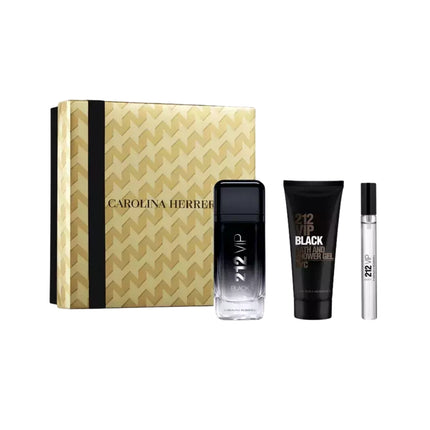 ESTUCHE CAROLINA HERRERA 212 VIP BLACK