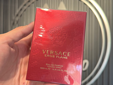 Versace Eros Flame EDP - Perfume masculino con geranio, vainilla y sándalo