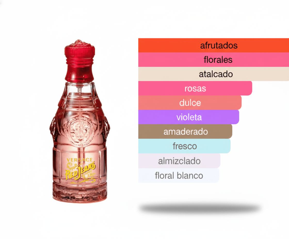 PERFUME VERSACE RED JEANS - Perfumería Millennio
