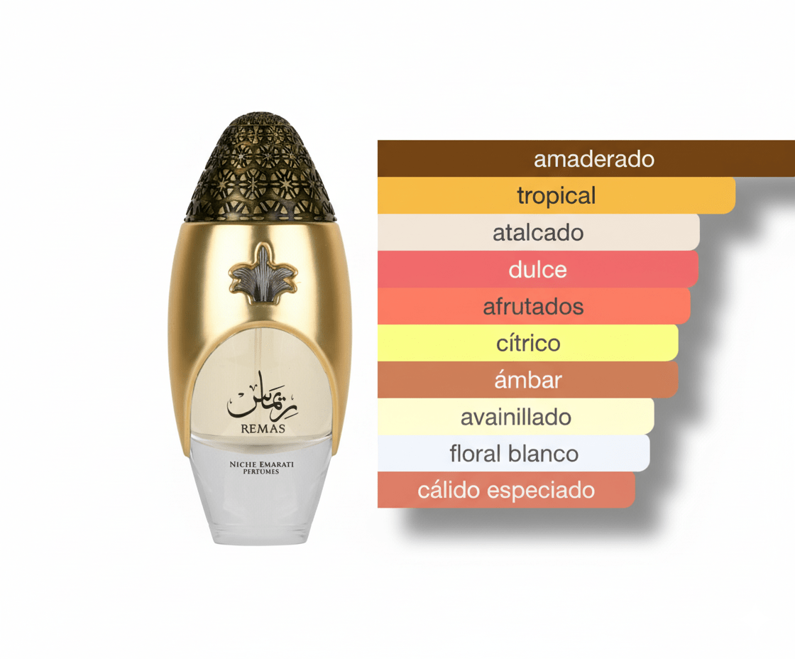 PERFUME LATTAFA NICHE EMERATI REMAS - Perfumería Millennio