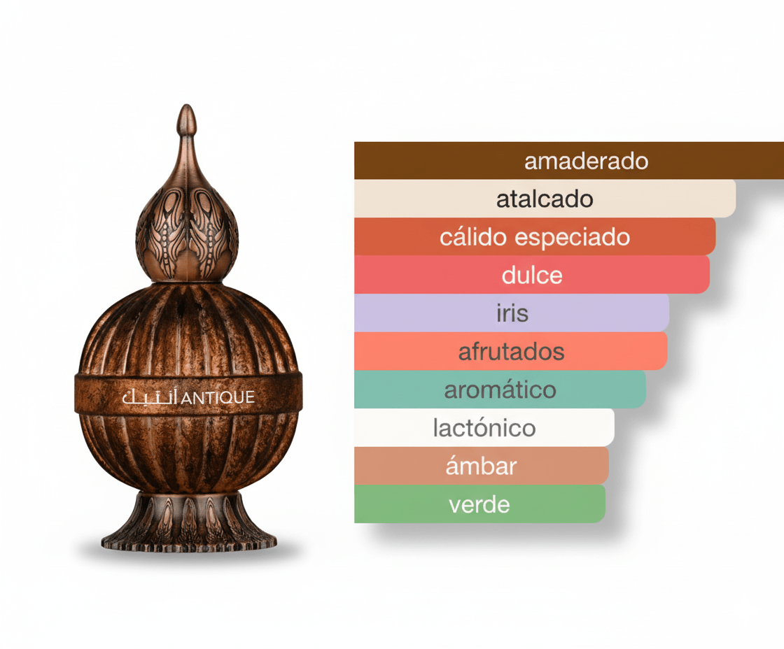 PERFUME LATTAFA NICHE EMERATI ANTIQUE - Perfumería Millennio