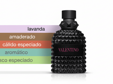 PERFUME VALENTINO UOMO BORN IN ROMA EXTRADOSE - Perfumería Millennio