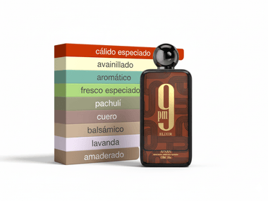 PERFUME AFNAN 9 PM ELIXIR - Perfumería Millennio
