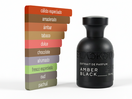 PERFUME BLACKOUD AMBER BLACK