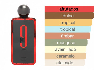 PERFUME AFNAN 9 PM REBEL - Perfumería Millennio