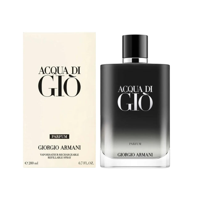 Frasco Acqua di Giò Parfum Giorgio Armani 100ml - Vista lateral
