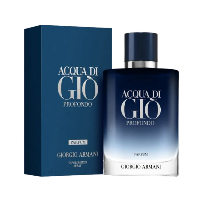 Frasco Acqua di Giò Profondo Parfum Giorgio Armani 100ml - Vista lateral