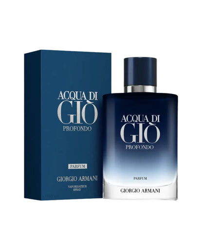 Frasco Acqua di Giò Profondo Parfum Giorgio Armani 100ml - Vista lateral