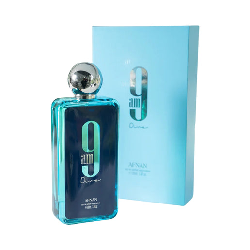 Perfume Afnan 9am Dive- Eau de Parfum- 100ml - Alternativa fresca y amaderada a Bleu de Chanel