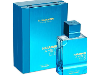 PERFUME AL HARAMAIN AMBER OUD AQUA DUBAI - Perfumería Millennio