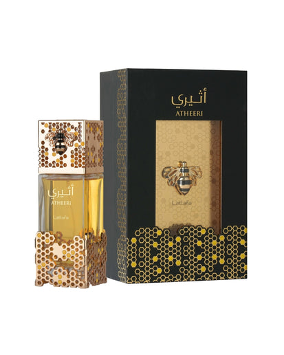 Lattafa Atheeri EDP - Fragancia árabe femenina con orquídea, jazmín y vainilla