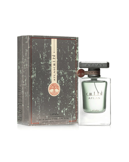 Frasco Atlas Lattafa Eau de Parfum 55ml - Vista frontal