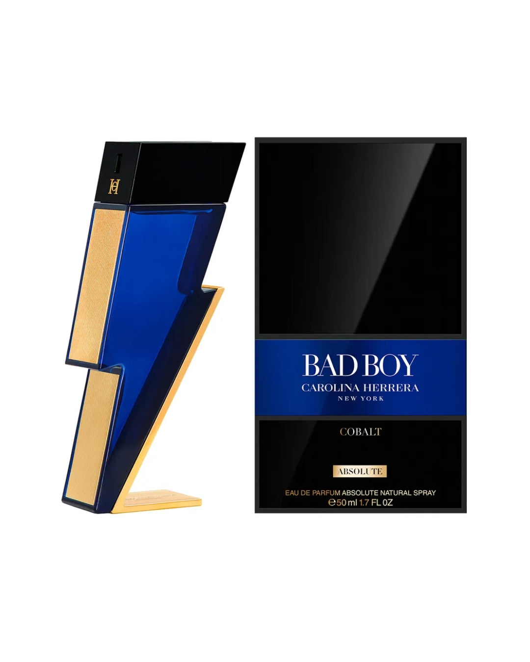 Carolina Herrera Bad Boy Cobalt Absolu EDP vista lateral