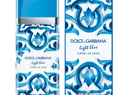 Frasco Light Blue Capri In Love Pour Femme Dolce & Gabbana 100ml - Notas de Jazmín, Manzana y Longoza