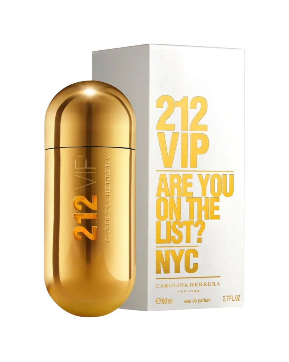 PERFUME CAROLINA HERRERA 212 VIP - Perfumería Millennio
